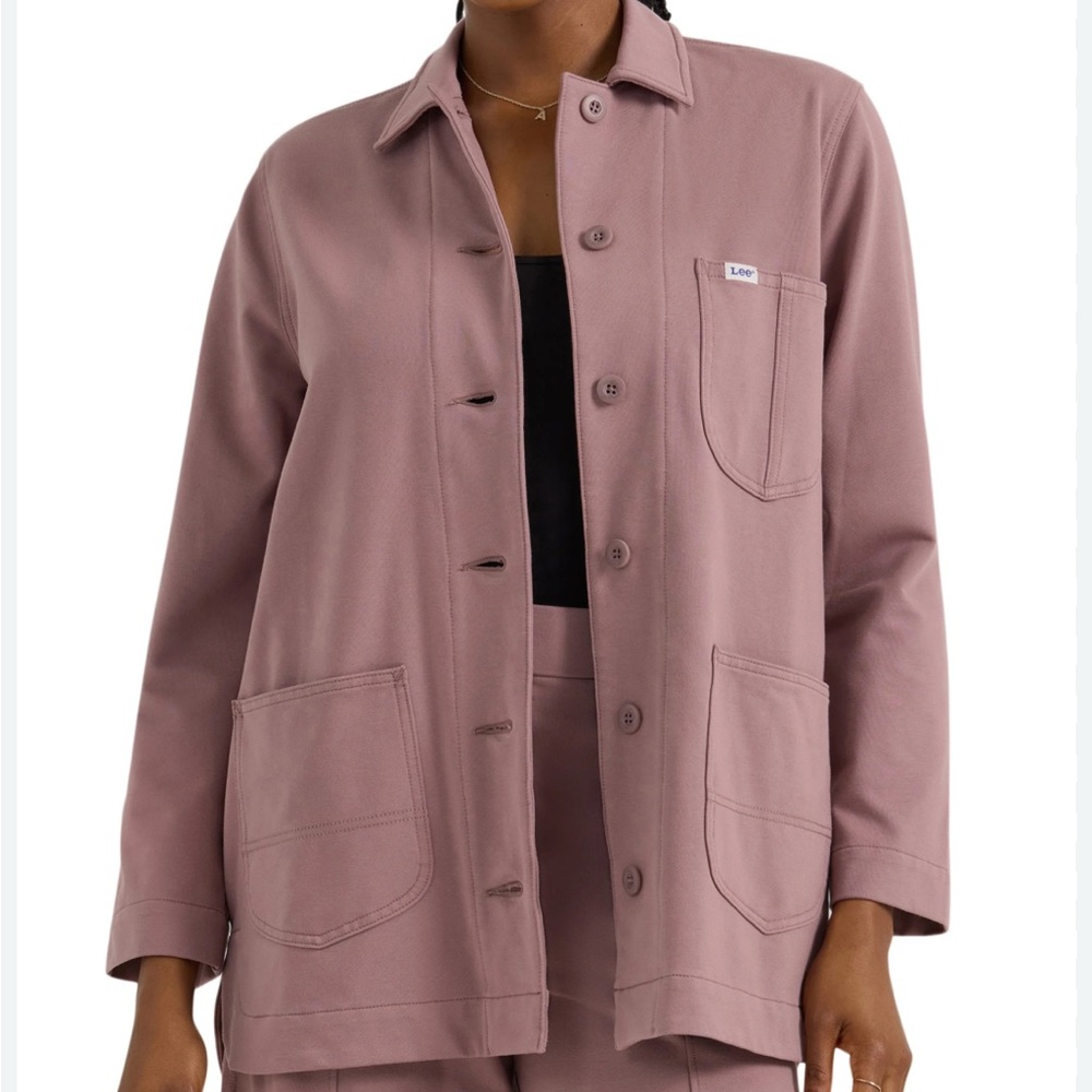 LEE Layers Chore Coat Utility Workwear Cargo Shacket Gorpcore Oversized | Sz XL